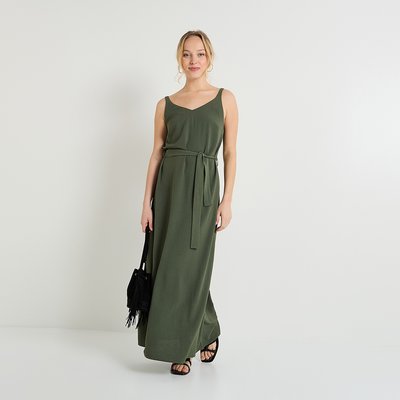 Robe longue col V GRAIN DE MALICE