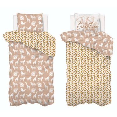 Parure de lit enfant Savane - 100% coton 57 fils ATMOSPHERA