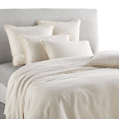 Franja Fringed Washed Linen Blend Duvet Cover AM.PM