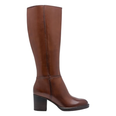 Botas com saltos pequenos, pele, sola antiderrapante TAMARIS