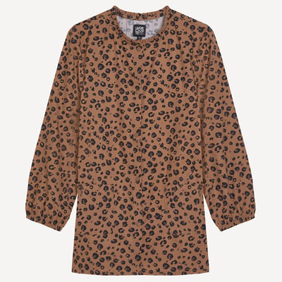 Grembiule con stampa leopardata LA REDOUTE COLLECTIONS