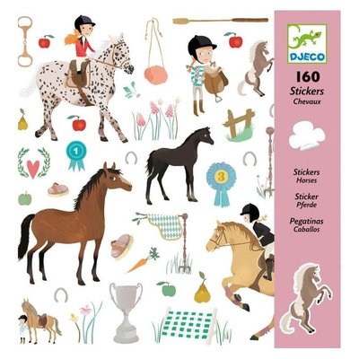 Stickers Les chevaux DJECO