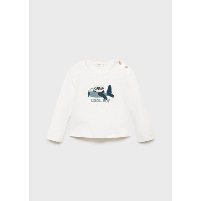 T-shirt en coton imprimé MANGO BABY