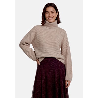 Pull en maille en maille à manches chauve-souris ZERO