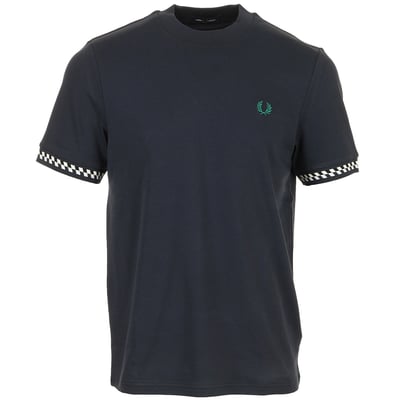 JACQUARD CUFF T-SHIRT FRED PERRY