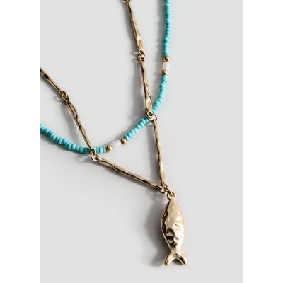 Collier double combiné MANGO