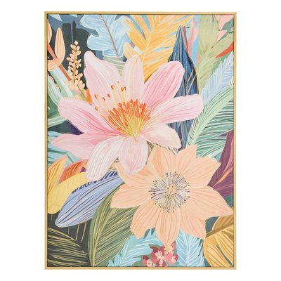 TOILE IMP FL FLEUR DAISY 58X78 ATMOSPHERA