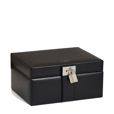 Boîte à bijoux moyen modèle en cuir LE TANNEUR