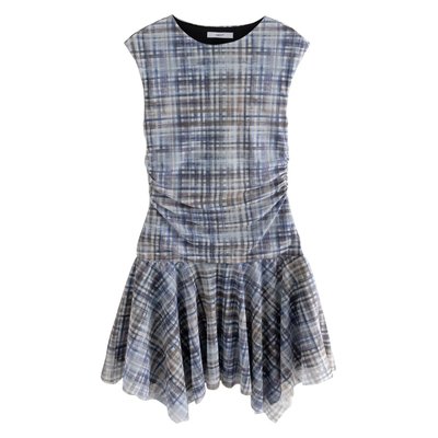 Mini robe en maille asymétrique NEXT