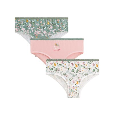 Lot de 3 culottes  Flower PETIT BEGUIN