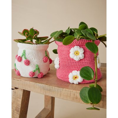 Kit Crochet Cache-pots Aitana PINGOUIN