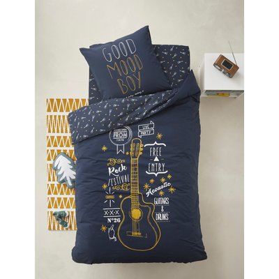 Parure housse de couette + taie d'oreiller ROCK STAR Oeko-Tex® VERTBAUDET