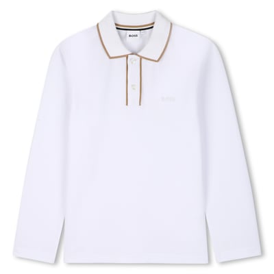 Polo manches longues BOSS KIDSWEAR