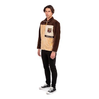 VESTE SHERPA TIGERBROWN PULLIN