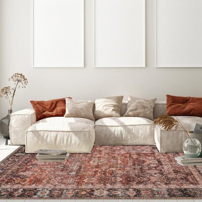 Tapis orient tissé motif classique ALLOVER UN AMOUR DE TAPIS