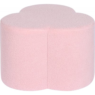 Pouf en polyester, forme fleur RECOLLECTION