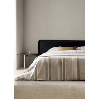 Housse de couette 100 % coton rayures Lit 150/160 cm MANGO HOME
