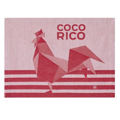 Lot de 2 sets de table en Coton, COCO-RICO LE JACQUARD FRANCAIS
