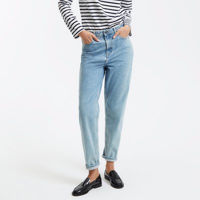 Boyfit jeans met hoge taille LA REDOUTE COLLECTIONS