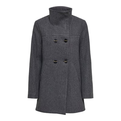 Manteau mi-long col montant ONLY