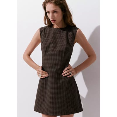 Robe coton vichy MANGO