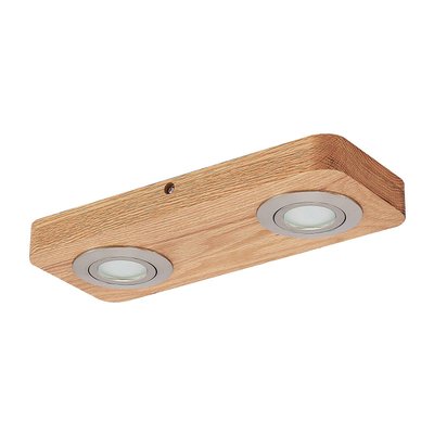 Plafonnier en bois moderneLED, Mikari LINDBY