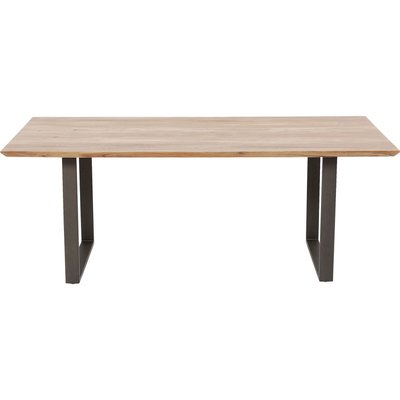 Table Symphony 200x100cm acacia chrome KARE DESIGN