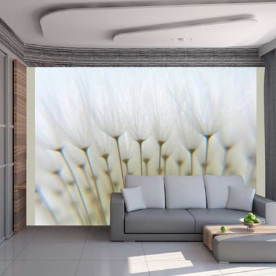 Papier peint intissé panoramique Fleurs Forêt de pissenlits EDEN