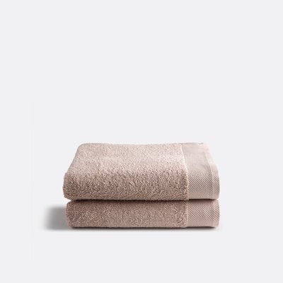 Lot 2 serviettes éponge 500 g/m2, Scenario LA REDOUTE INTERIEURS