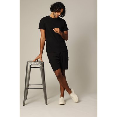 Short en coton gaufré à la taille élastiquée avec cordon HOBART DEELUXE