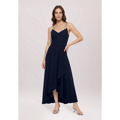 Robe de soirée à volant VERA MONT