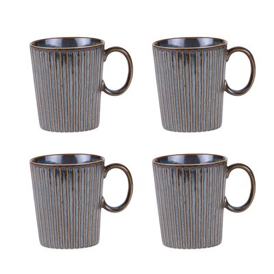 Coffret de 4 mugs     35 cl-LIV TABLE PASSION