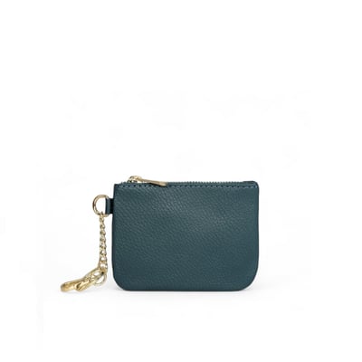 Pochette porte-monnaie porte-clés en cuir grainé POCKET OH MY BAG