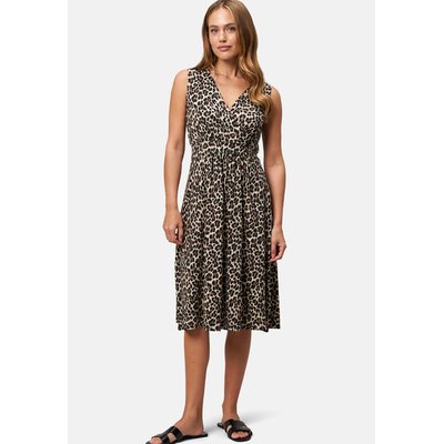 Robe en jersey mit leo-muster ZERO
