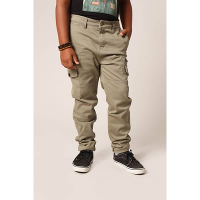 Pantalon cargo avec poches et fermeture zippée DANASON DEELUXE