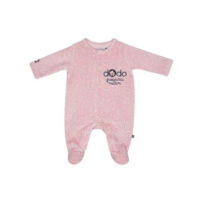 Dors bien melanie velours rase ouverture devant naissance SUCRE D'ORGE
