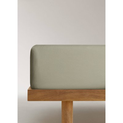 Drap-housse percale de coton lit 200 cm MANGO HOME