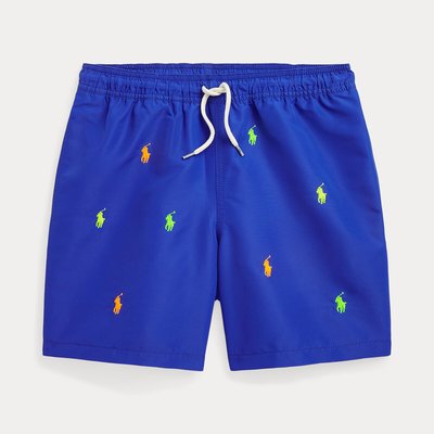 Traveler Swim Shorts with Embroidered Logos POLO RALPH LAUREN