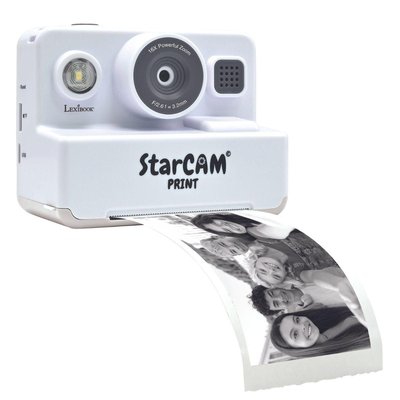 Starcam® Print Classic,pack appareil photo numérique HD avec imprimante instantanée LEXIBOOK