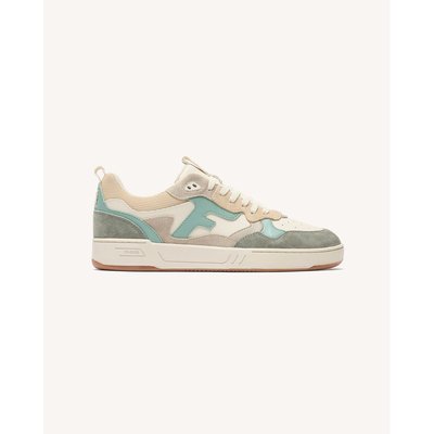 Baskets basses suede cuir DAHLIA DAHLIA FAGUO