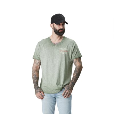Tee Shirt col v NAIVE VON DUTCH