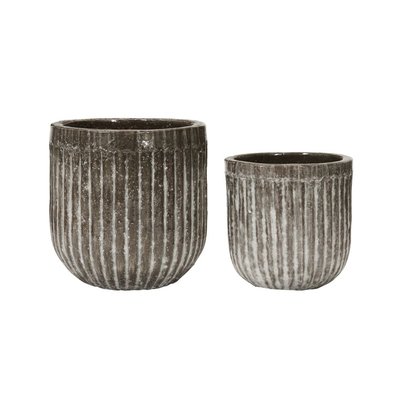 Lot de 2 cache-pots Pharao HOUSE DOCTOR