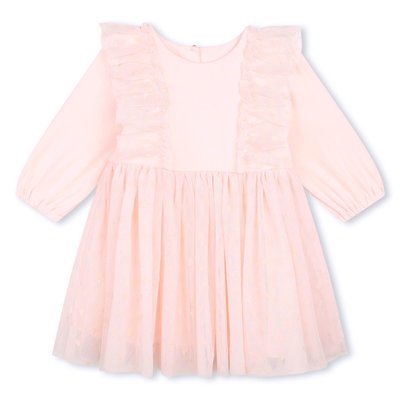 Robe de cérémonie bi-matière CARREMENT BEAU