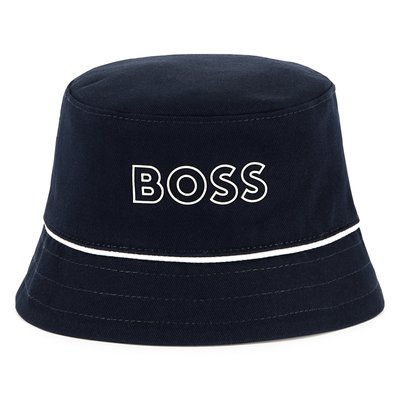 Bob réversible en coton BOSS KIDSWEAR