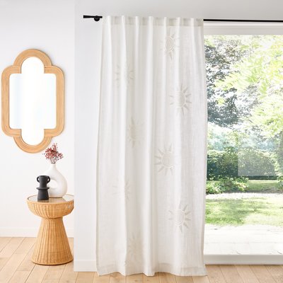 Rideau coton motif bouclette, Melenaos LA REDOUTE INTERIEURS