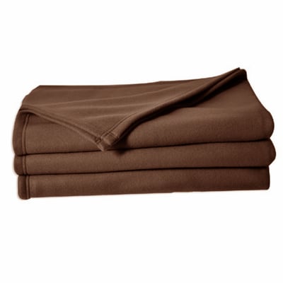 Couverture en polaire unie HOME MAISON
