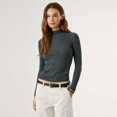 Pull À Col Perkins Côtelé PEPE JEANS