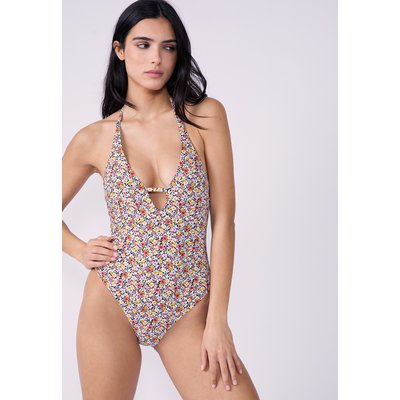 Maillot de bain 1 pièce fleuri VENTROSO ETAM