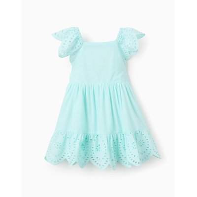 Robe en Coton avec Broderie Anglaise ZIPPY