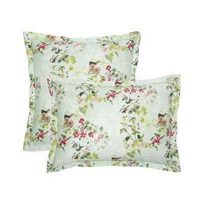 Taie d'oreiller satin de coton 120 fils FOLIAGE GARNIER-THIEBAUT